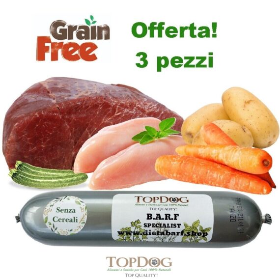 salamotto di carne per cani