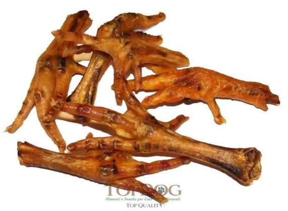 Zampe di pollo per cani 250gr