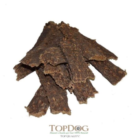 Strisce di Carne di Fagiano per cani 100gr