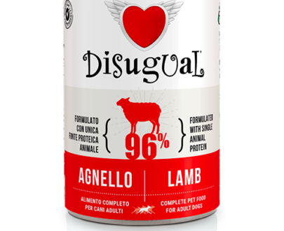 cibo umido per cani monoproteico agnello grain free