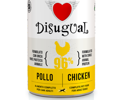 cibo umido per cani monoproteico disugual