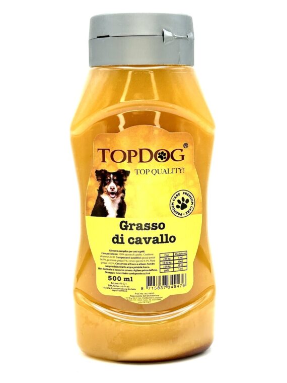 grasso di cavallo per cani