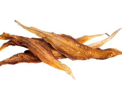 sogliole essiccate per cani