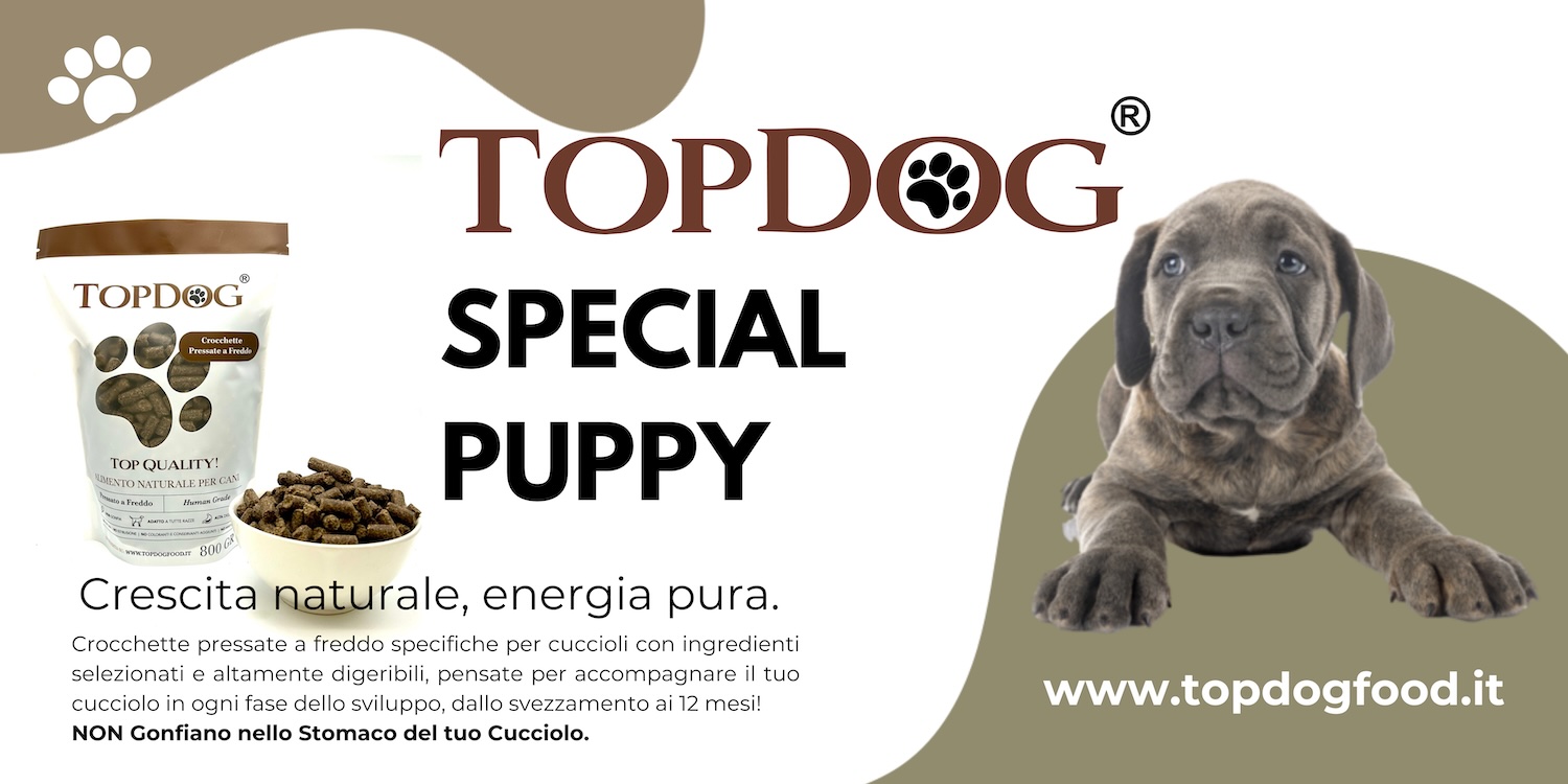 Crocchette pressate a freddo Puppy per Cuccioli