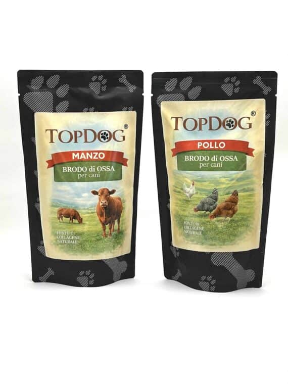 Brodo di Ossa per Cani al Pollo BIO - 230ml TOPDOG® - immagine 2