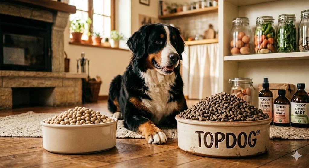 Pelo opaco, prurito e feci molli: perché le crocchette tradizionali falliscono e come TOPDOG® risolve